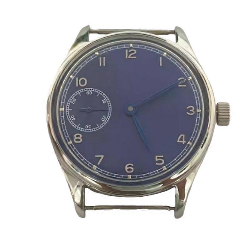 42mm Men's Manual Mechanical Watch Movement ST6497 3600 Series Winding Movement Transparent Case Back