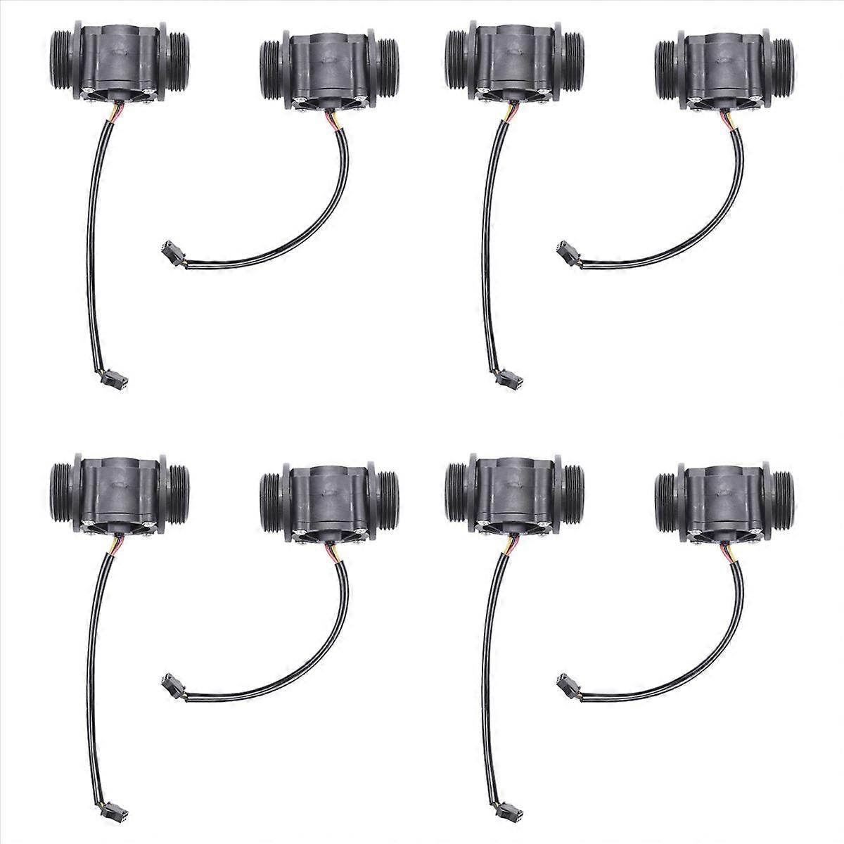 8PCS Water Flow Sensor Flow Meter Water Meter Sensor Flowmeter Water Sensor FS400A G1 DN25 1-60L/Min