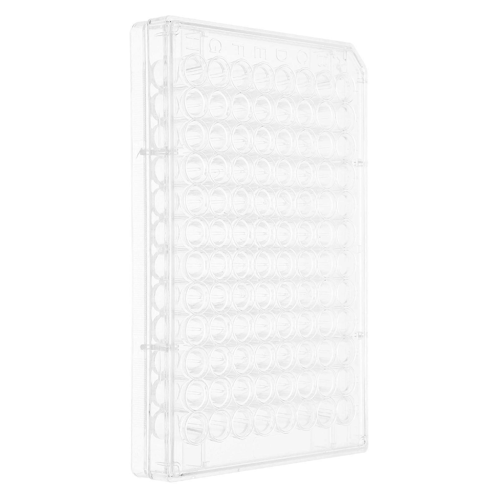 Cell Culture Plate for Lab Plastic with Lid 4Pcs Laboratory Use