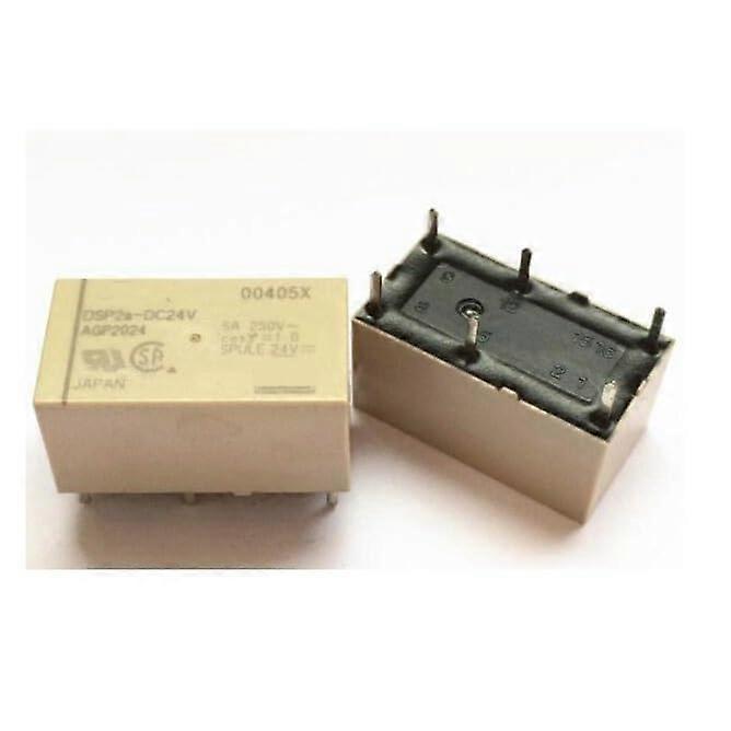 DC24V Relay DIP6, 5Pack, 24VDC Coil