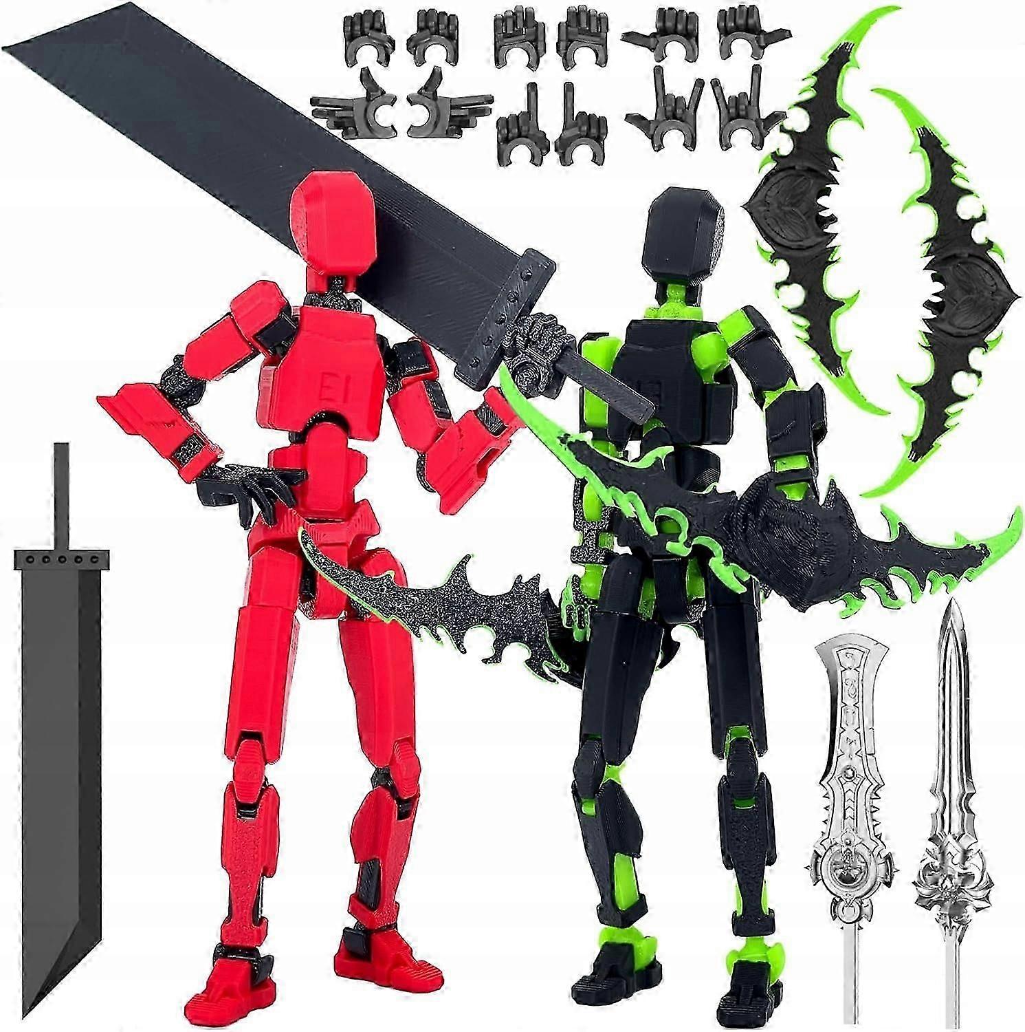 T13 Action Figure Set, Titan 13 Robot Action Figure
