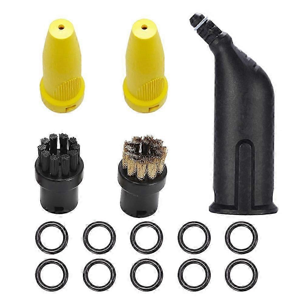 Compatible for Steam Vacuum Cleaner Nozzle Brush Head Accessories