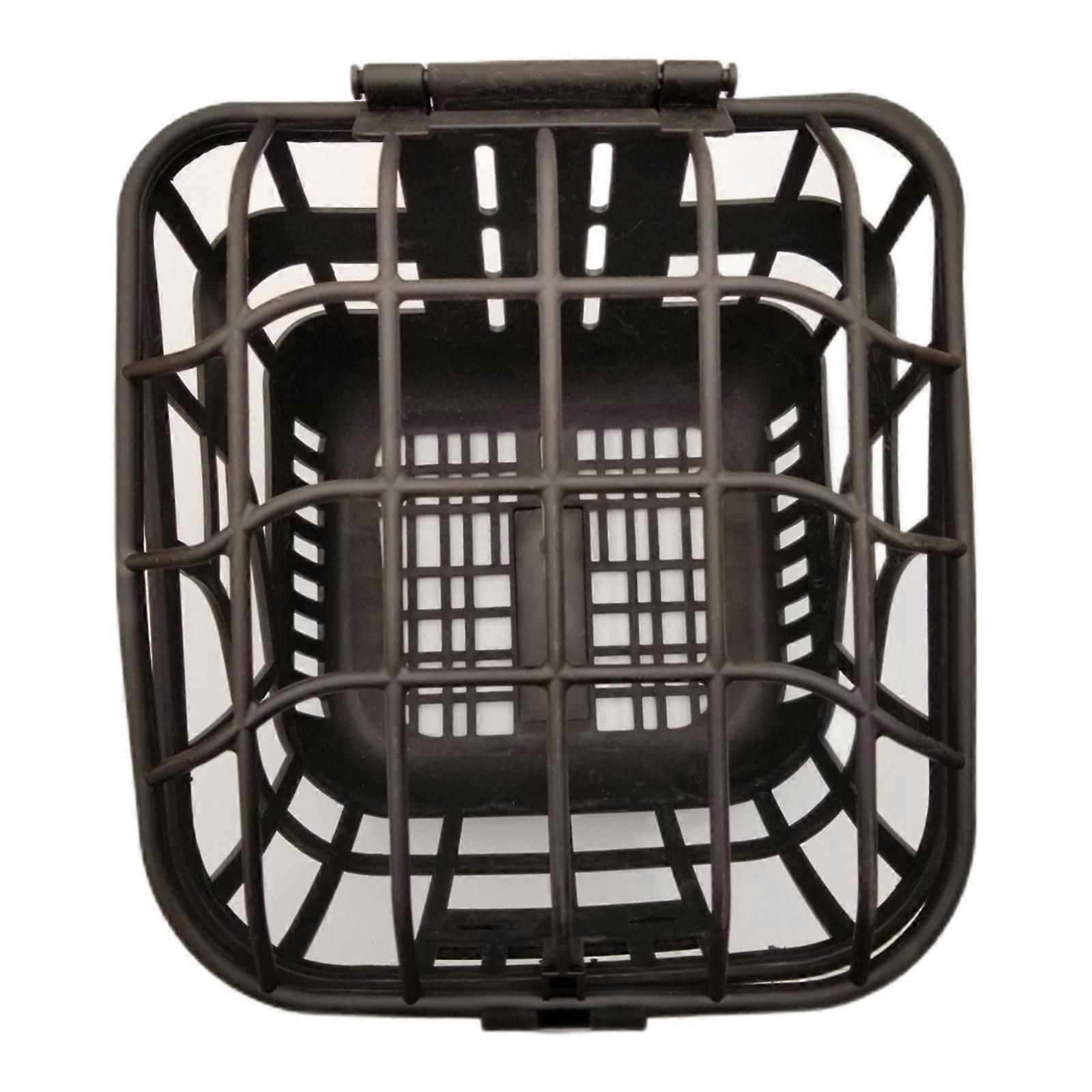 Bike Basket Scooter Handlebar Hanging Sundries Container Detchable Plastic