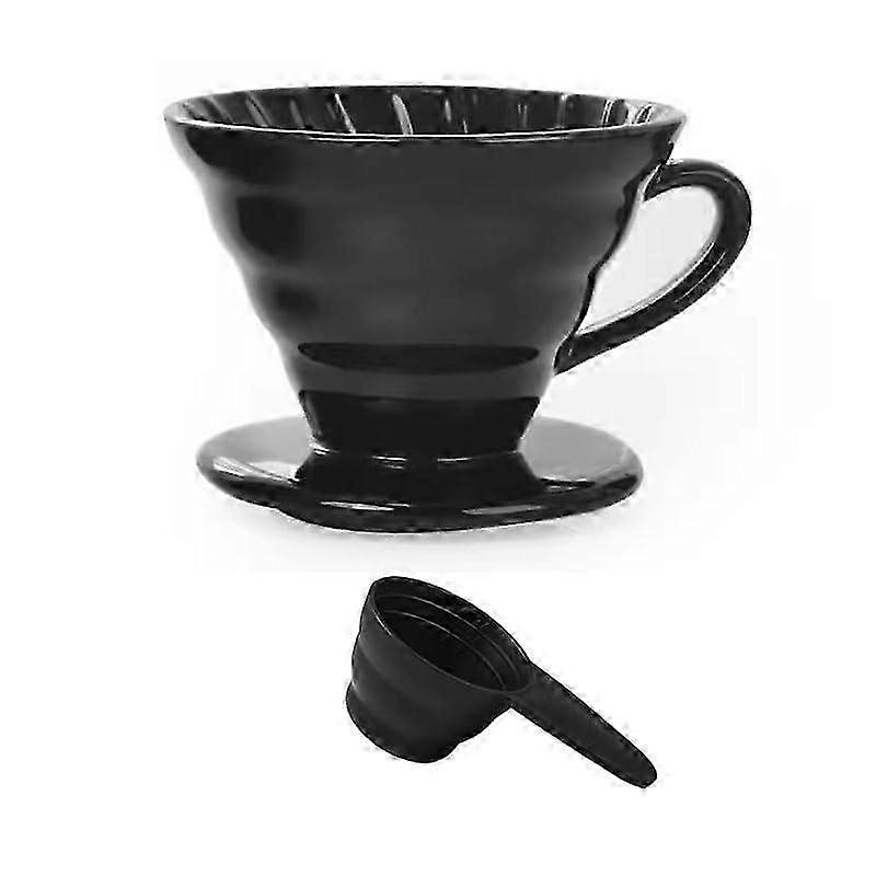 Ceramic V60 Coffee Dripper Size 02 for Brewing Coffee 26s