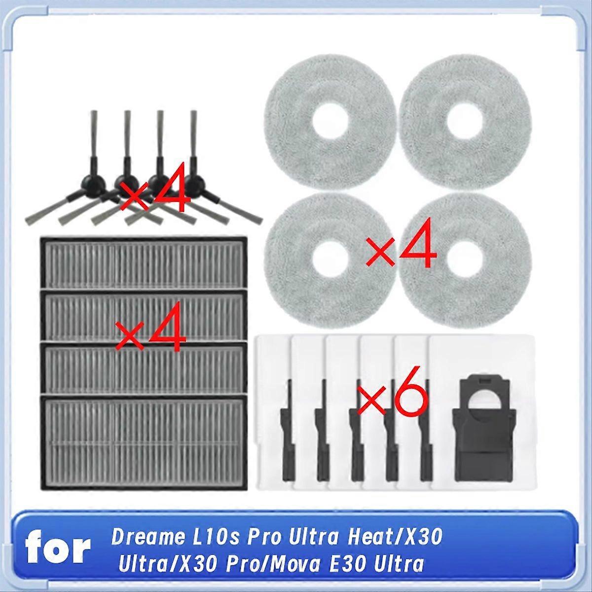 18 Pcs for Robot Vacuum Cleaner Sweeper Accessories