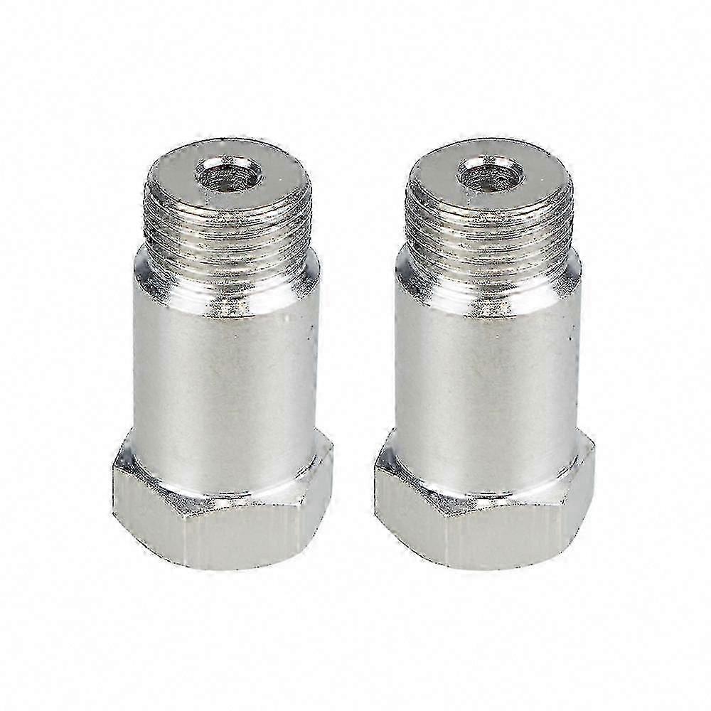 2pcs M18x1.5 O2 Sensor Spacer for Emissions - Oxygen Sensor Extender Adapter Kit SZRH
