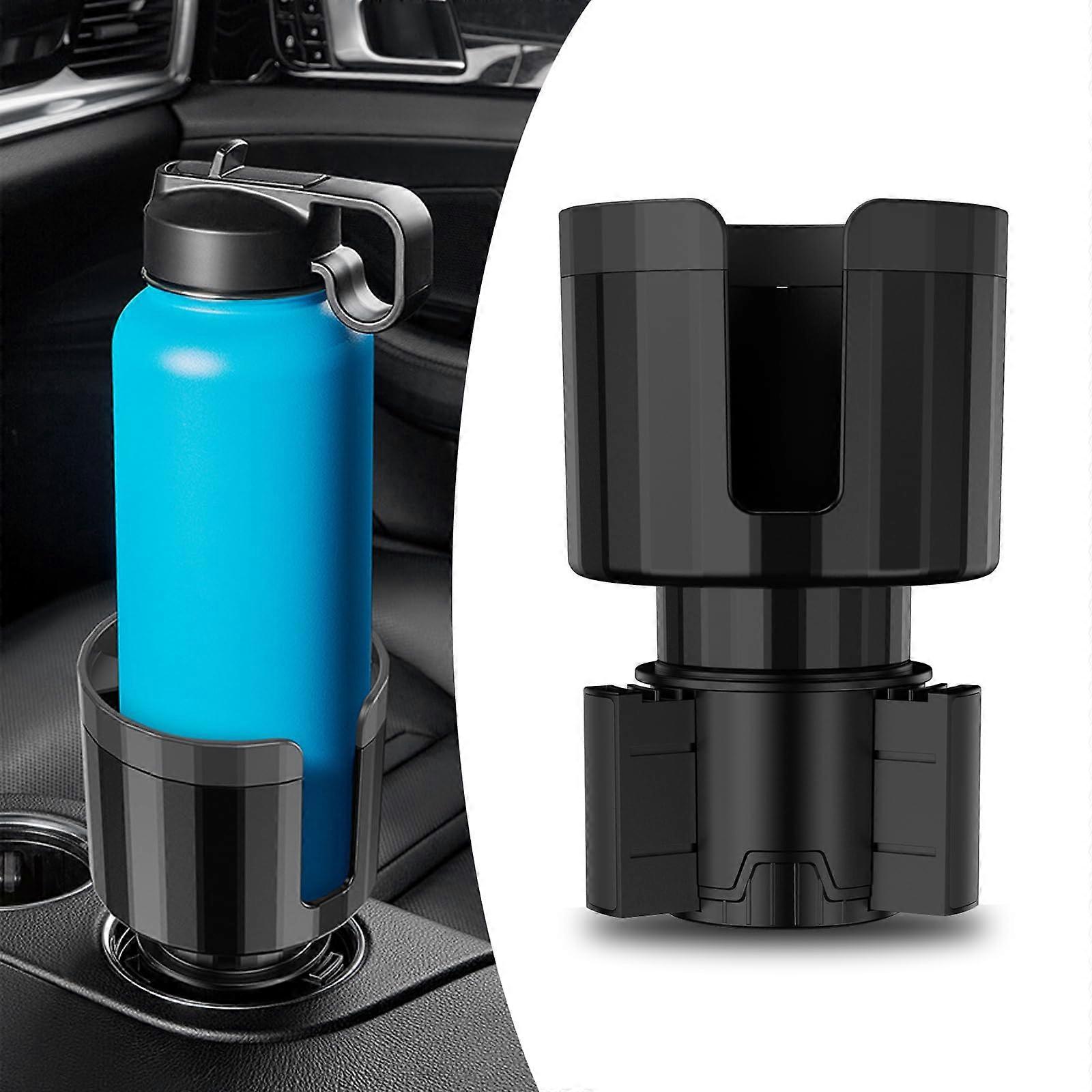 Pack1 Car Conversion Cup Holder Fits 4.13Inch Cup Mouth Rotatable Adjustable Base AntiSlip Pad PlugAndPlay Black
