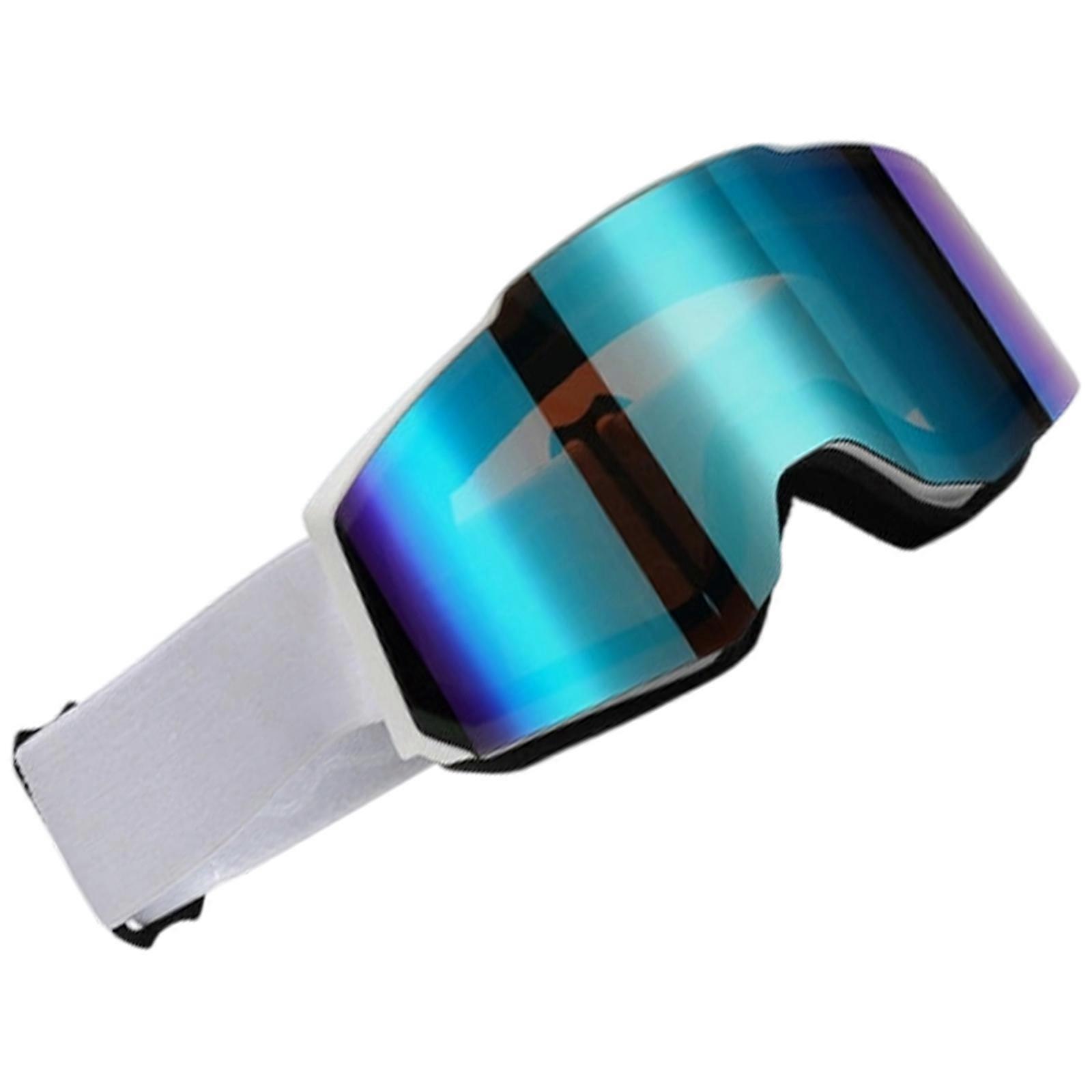 Winter Sports Goggle with Anti Fog Lens and Protections Plastic Texture Suitable for Skiing Snowboarding Ice Skating Multicolor