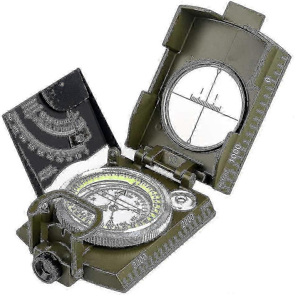 Professional compass for navigation, military grade waterproof durable