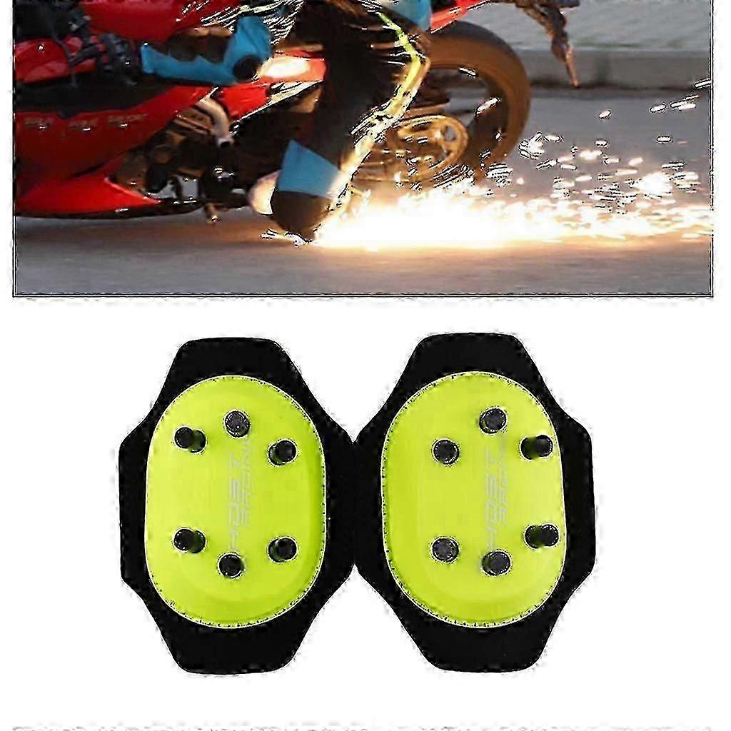 Skyddande motorcykelknäskydd Firepower Slider Spark Grinding Knäväska Maker