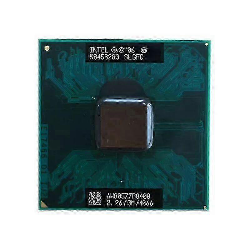 Processor P8400 2.26Hz 2Core 2Thread 3MB 45nm 25W Mobile CPU