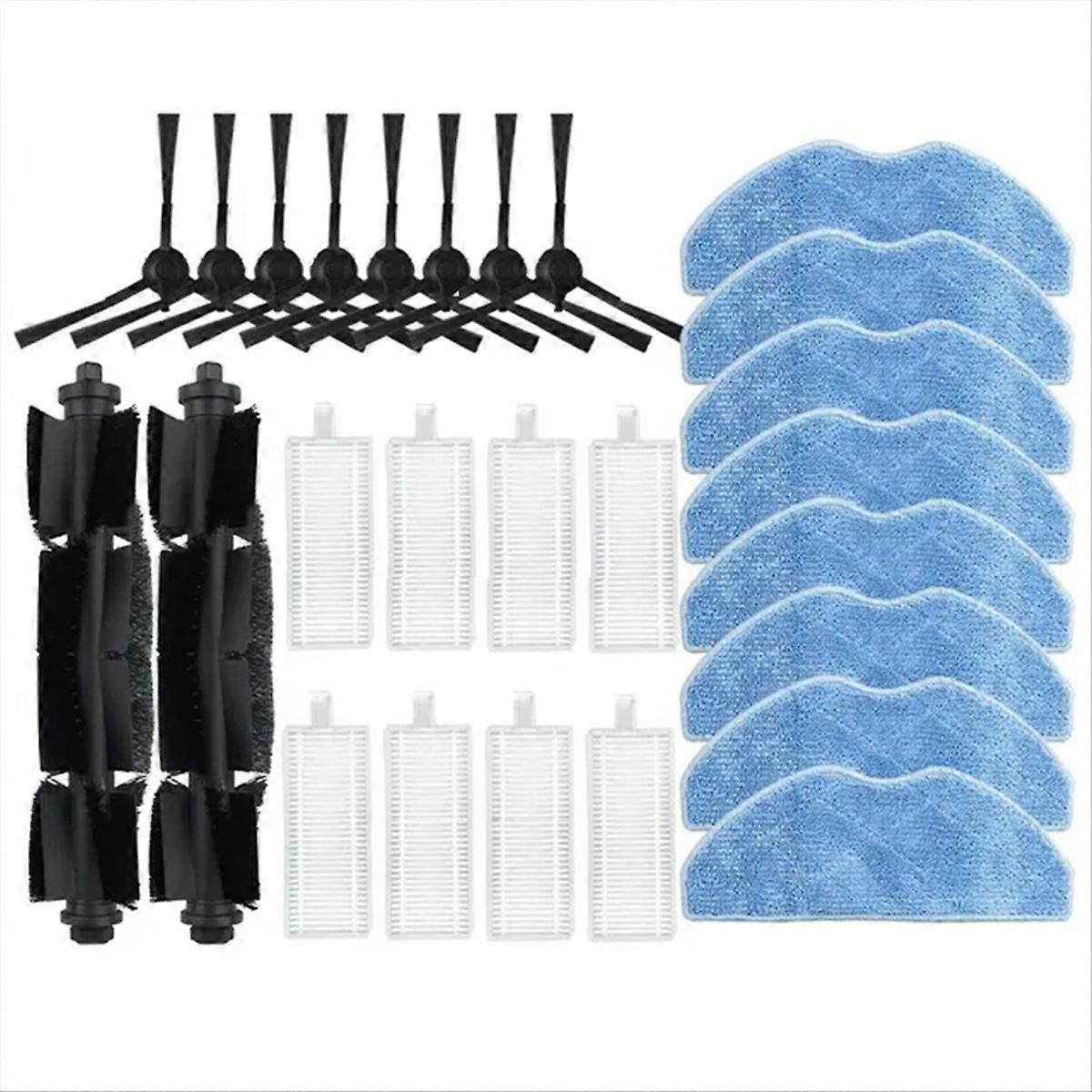 Compatible for RE4/ RE4 Plus / RE5,Main SIde Brush Mop FIlter