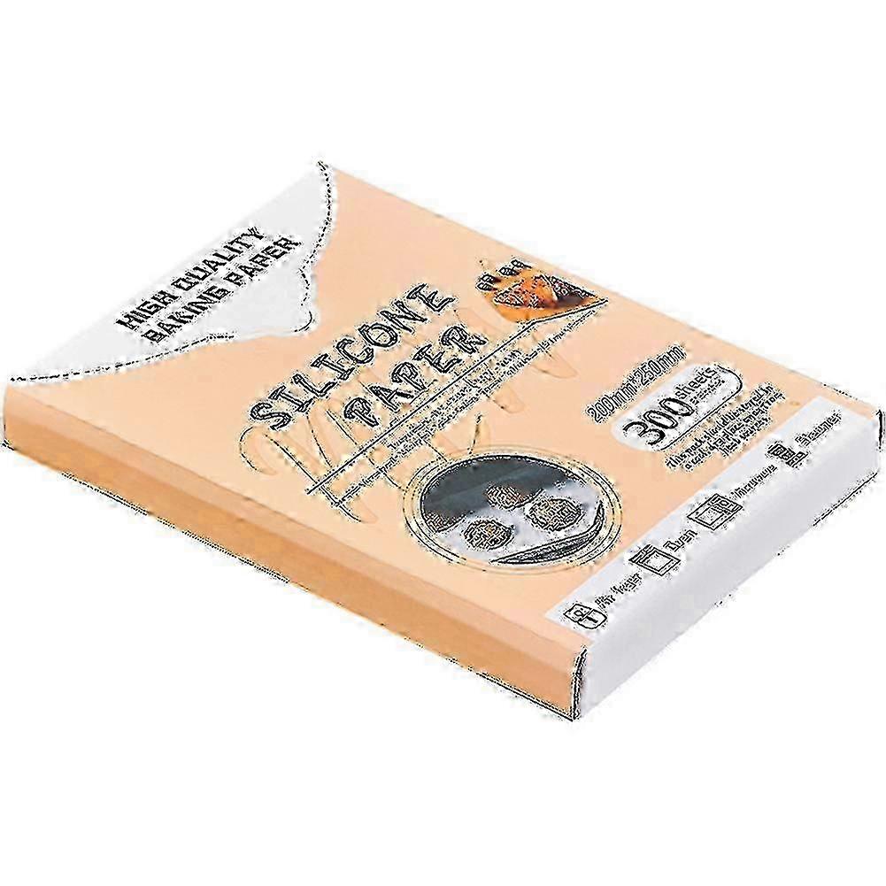 300 قطعة ماء الغذاء الصف شواء ورقة مقاومة النفط ارتفاع درجة الحرارة الخبز سيليكون النفط ورقة (20