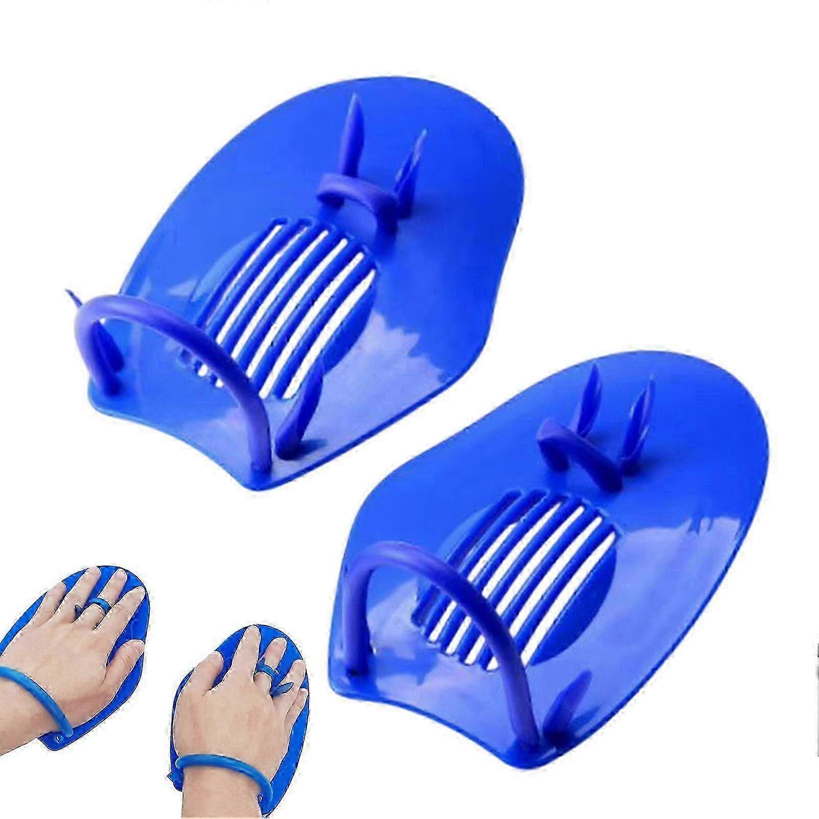 Swimming Paddle for Hands  Swimming Training Hand Paddle with Adjustable Straps  Professional Accessories for Pool Exercises