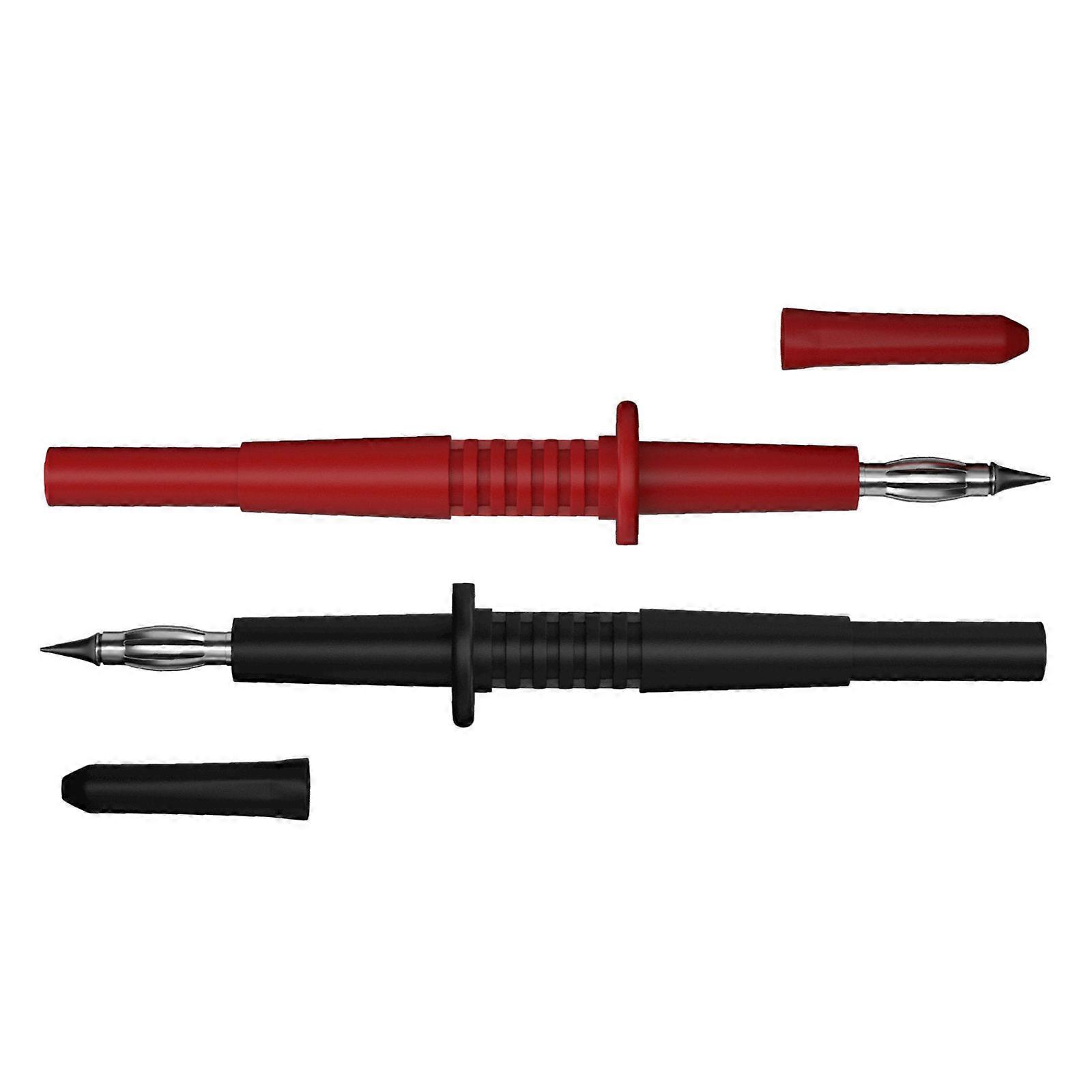High Precisions Test Leads 4mm Lanterns Head Multimeter Test Probes for Accurate Electrical Measurements in Lab & Homes Multicolor