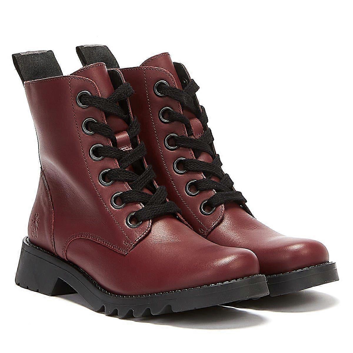 Fly London Ragi Women Red Boots