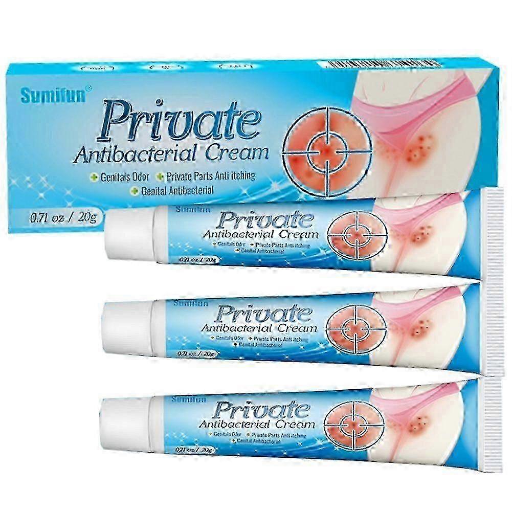 Crème antiprurigineuse adaptée au soulagement de la vaginite, des rougeurs et des douleurs génitales, et des dermatites. Soin antibactérien. 1-3X-JK