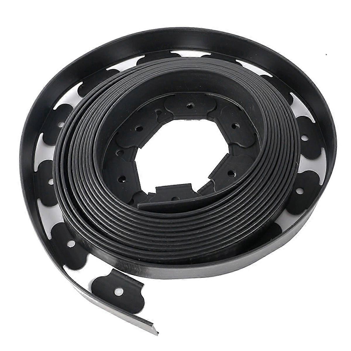 5x5cm 10m Landscape Edging Length No Digging Garden Edging Kit Include 30 Spikes Yard Edging Fence B