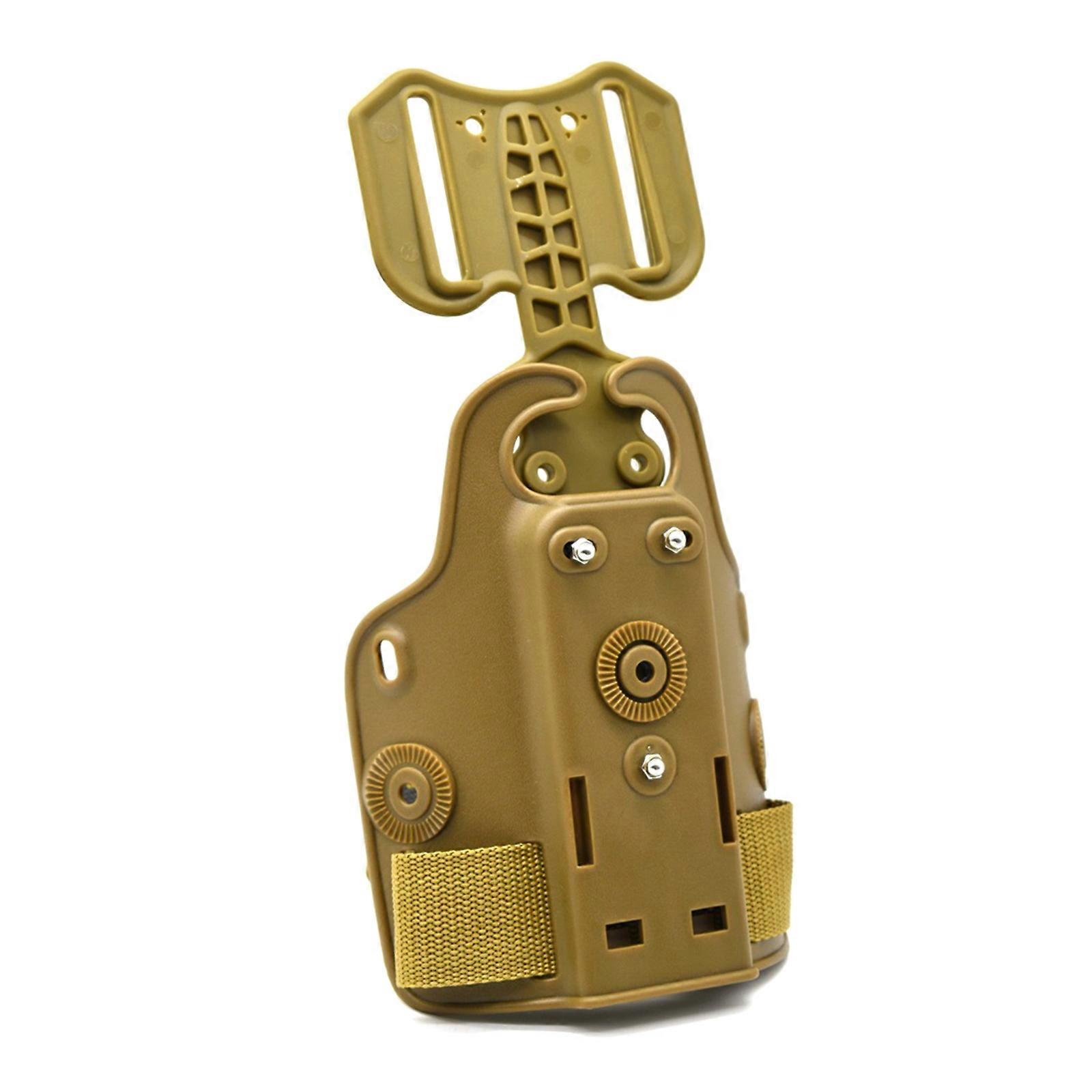 Tactic Holsters Platform Tactic Drop Leg Platform Universally Drop Leg Holsters Panel Hunting accessory  Sand color