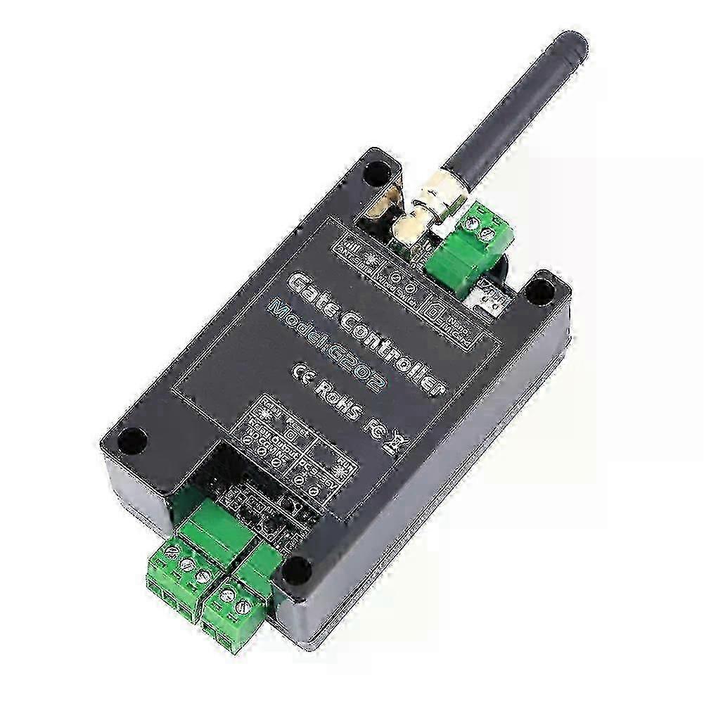 G202 GSM Gate Door Opener 2G Single Relay Switch Mobile Phone Electric Gate Remote Controller Free Call 850/900/1800/1900MHz