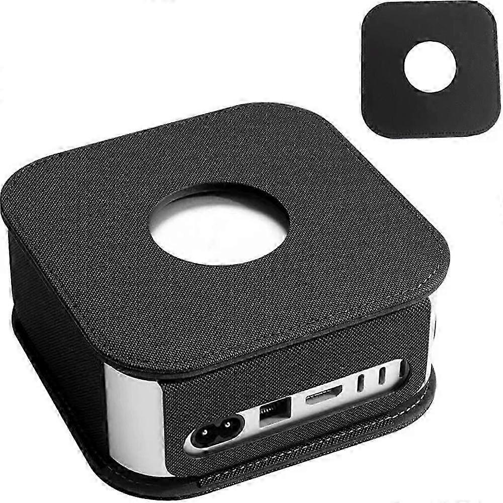 Leather Case for Mac Mini M4/M4 Pro 2024, Protective Cover Shell Protector