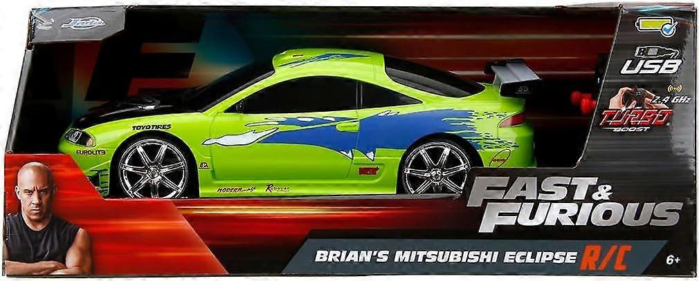 Jada - Fast & Furious RC 1995 Mitsubishi Eclipse 1:16 Toy