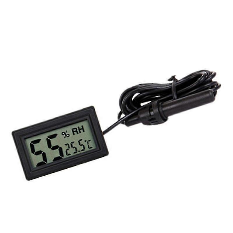 Temperature Controller Programmable Sensor Probe LED Display Monitor Detector