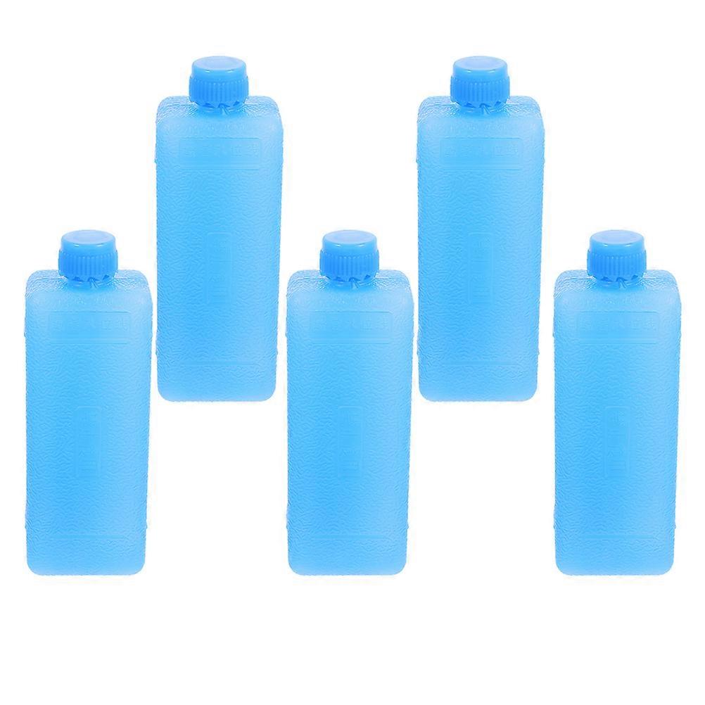 Multifunctional Ice Packs For Cooler Bags 5Pcs High Efficiency Cooling Rectangular For Families