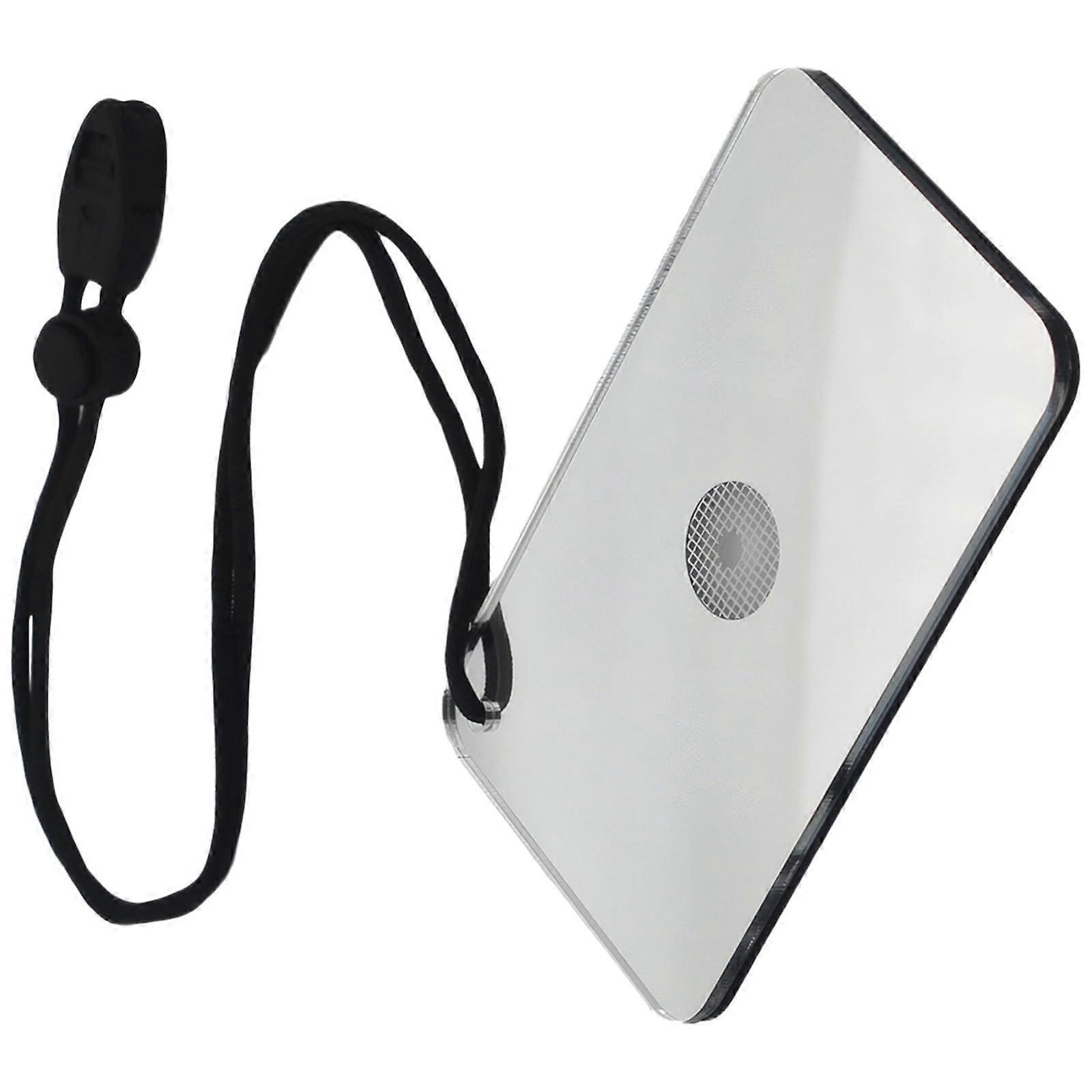 5 Inch Acrylic Signal Mirror with Precise Aiming for Marine and Hiking Survival