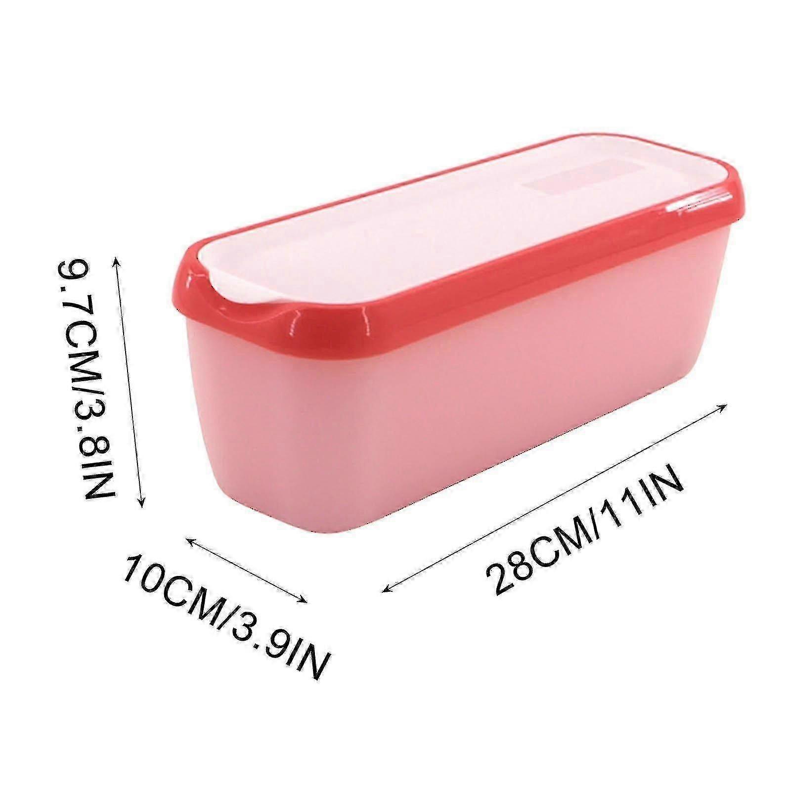 Ice Cream Containers For Homemade Ice Cream Reusable Ice Cream Containers With Lids - Ice Cream Storage Containers For Freezer 1.5l