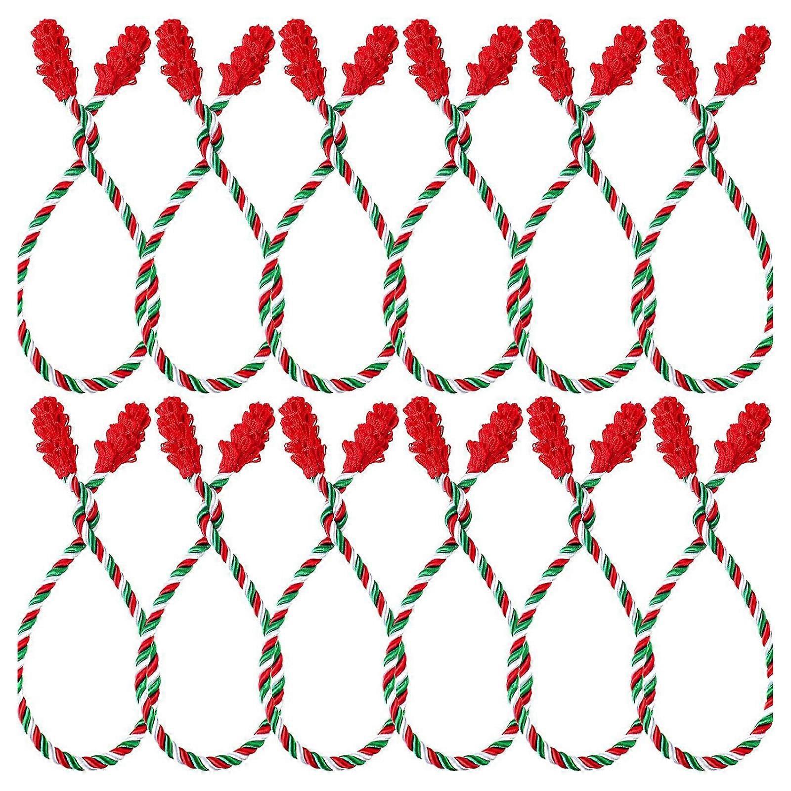 Flexible Polyester Wire Twist Tie for Stair Railing and Plant Support Durability Easyly Install Binding Band  red white green