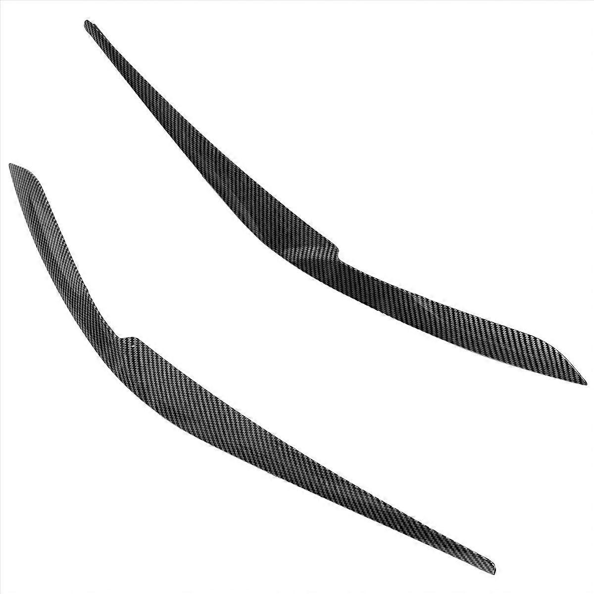 ABS Grille Cover Trim Headlight Eyelids Eyebrow for , B