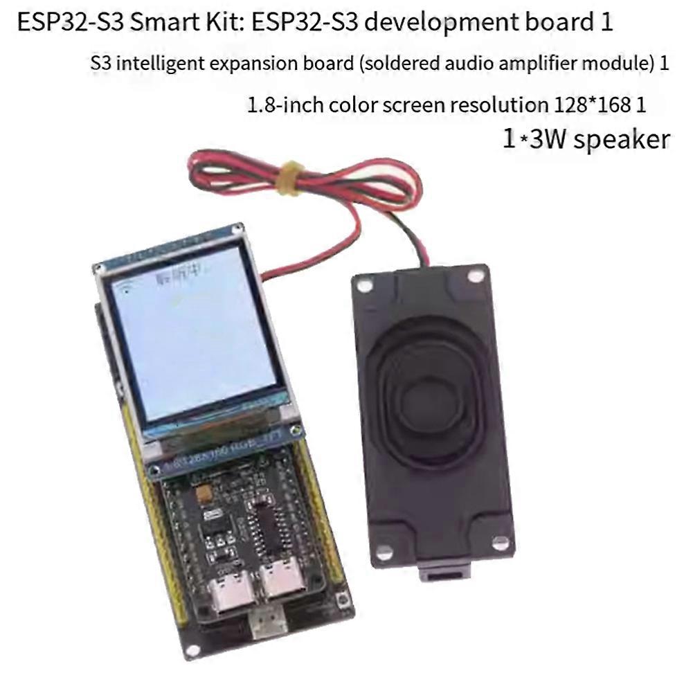 AI Voice Chat Robot ESP32-S3 Development Board+1.8inch Color Screen Kit DeepSeek for Student Educational Motherboard