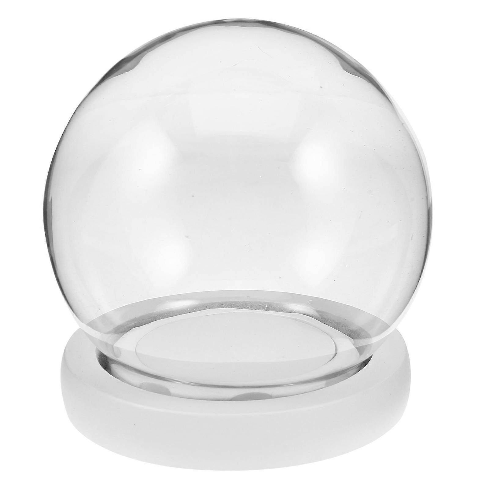 Glass Display Dome for Home Use with Clear Globe Bell Jar