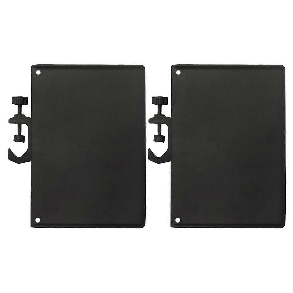 Microphone Stand Shelf Sound Card Tray for Live Use 2Pcs Set