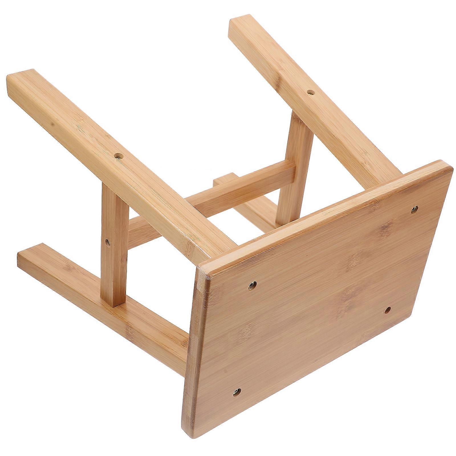 Wooden Step Stool Kids Shoe Bench 1 Set Shoe Changing Chair Bathroom Accessories Kids Stool Wood