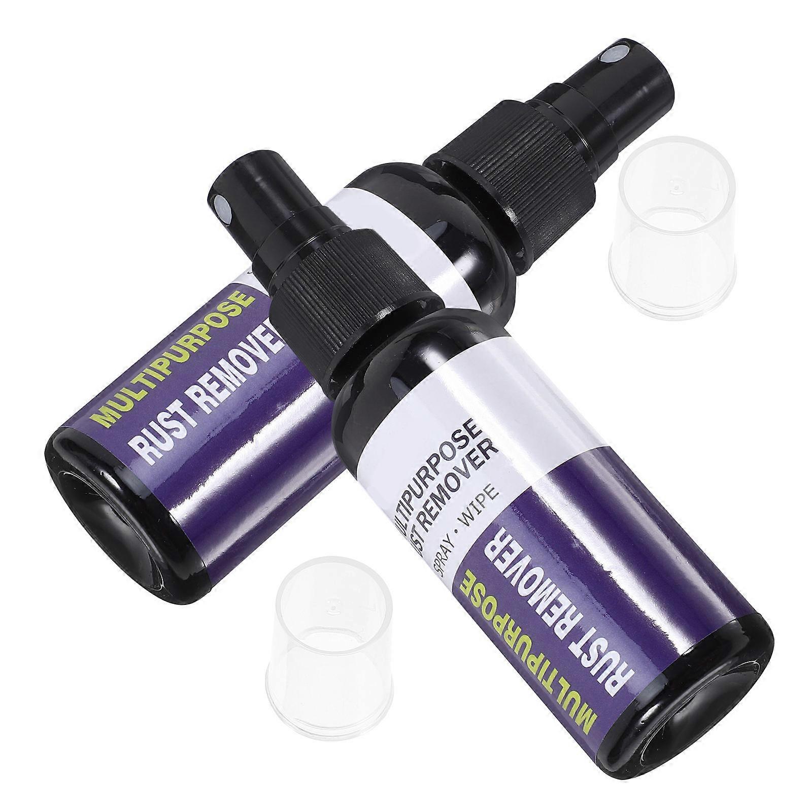 Rust Remover Multifunctional Rust Inhibitor Spray for Car Care 2Pcs Bottles