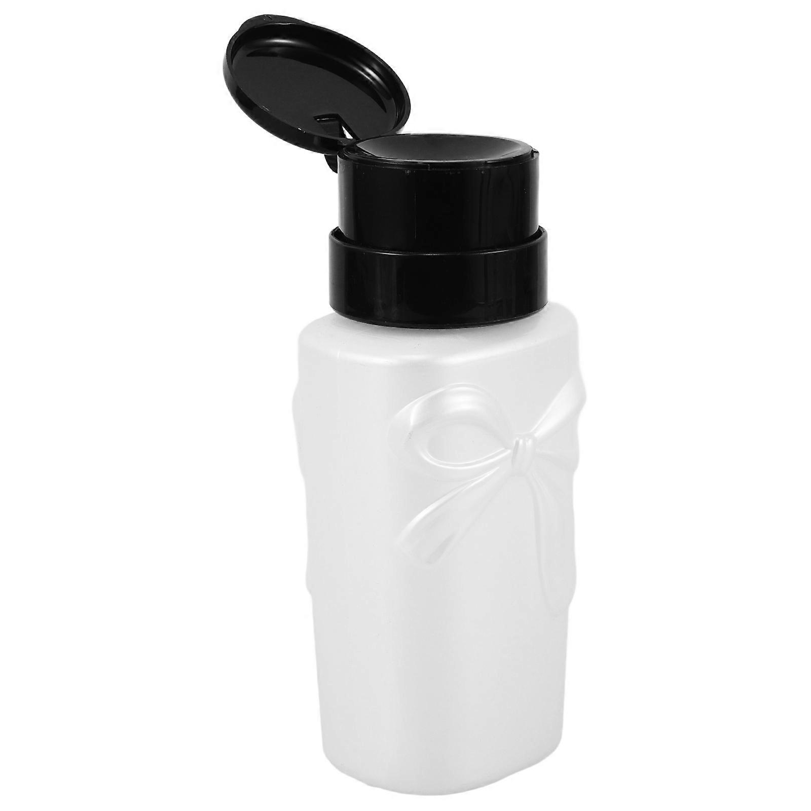 Cleaning Liquid Container Nail Polish Remover Pump Bottle
