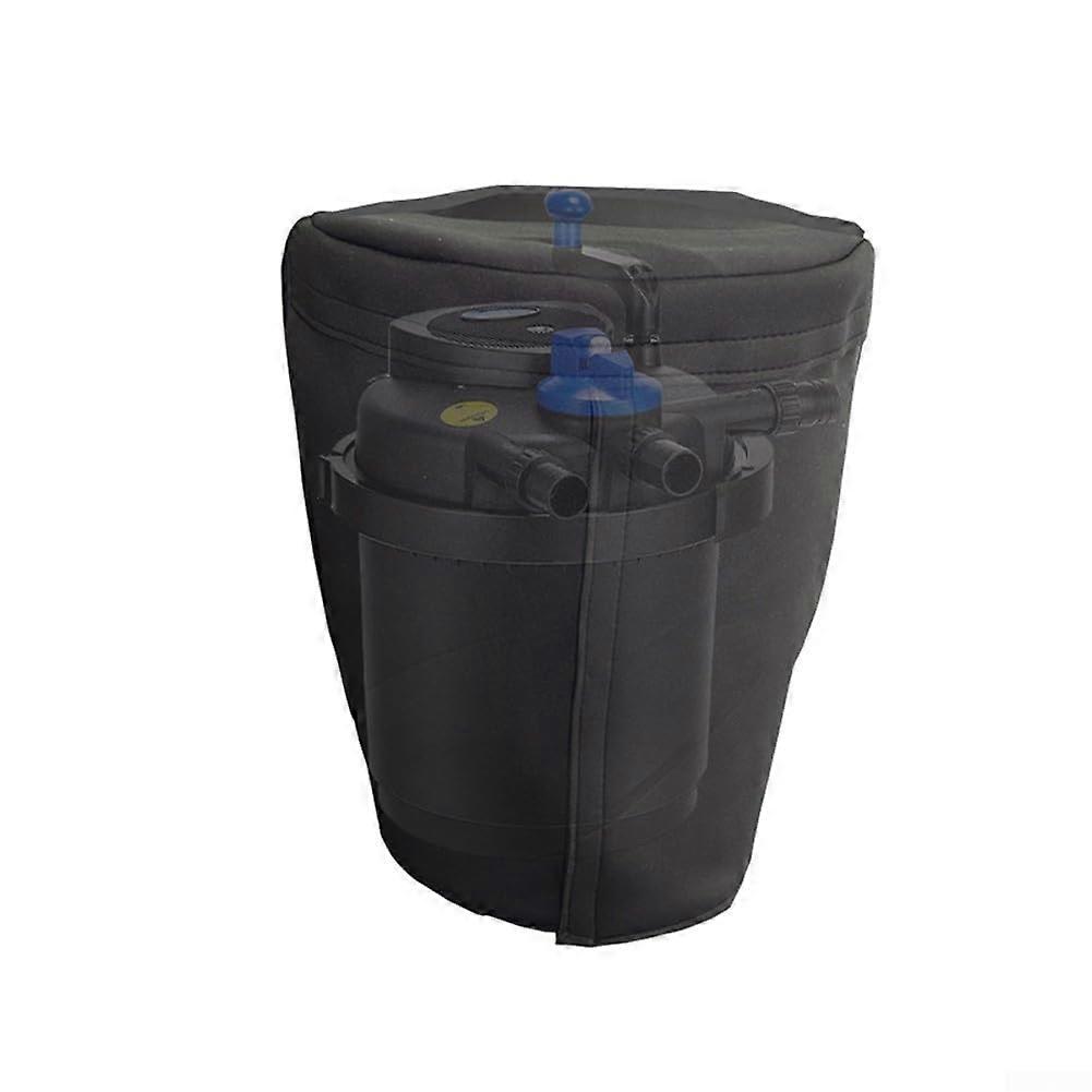 Garden Pond Filter with Durable Heat Shield for Efficient Biological Filtration and Easy Installation