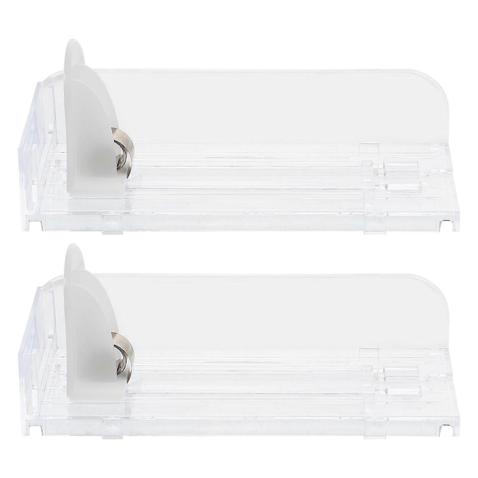 Automatic Case Auto-Push Display Holders 2Pcs Set