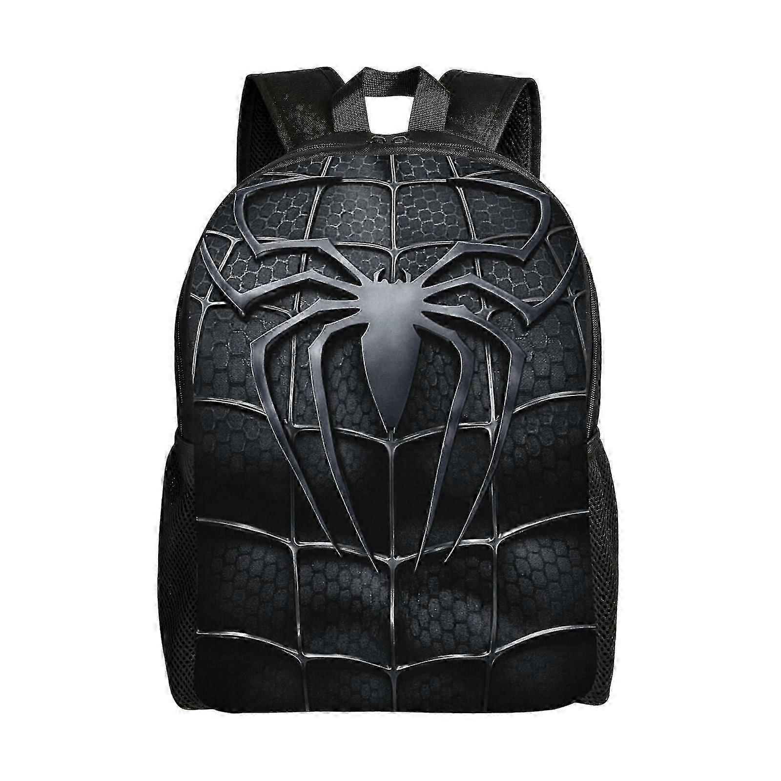 26-27 Spider Man Backpack, Travel Laptop Backpack, Water Resistant College School Computer Bag, Durable