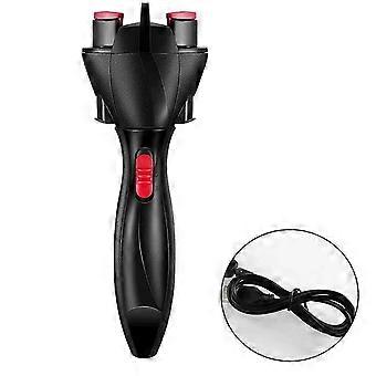 Coiffure rapide et facile à tout moment et n'importe où avec le fer à tresser automatique 26-27s