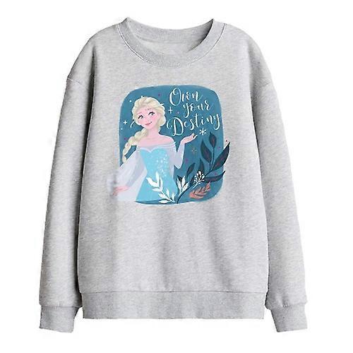 Frozen Childrens/Kids Own Your Destiny Elsa Sweatshirt