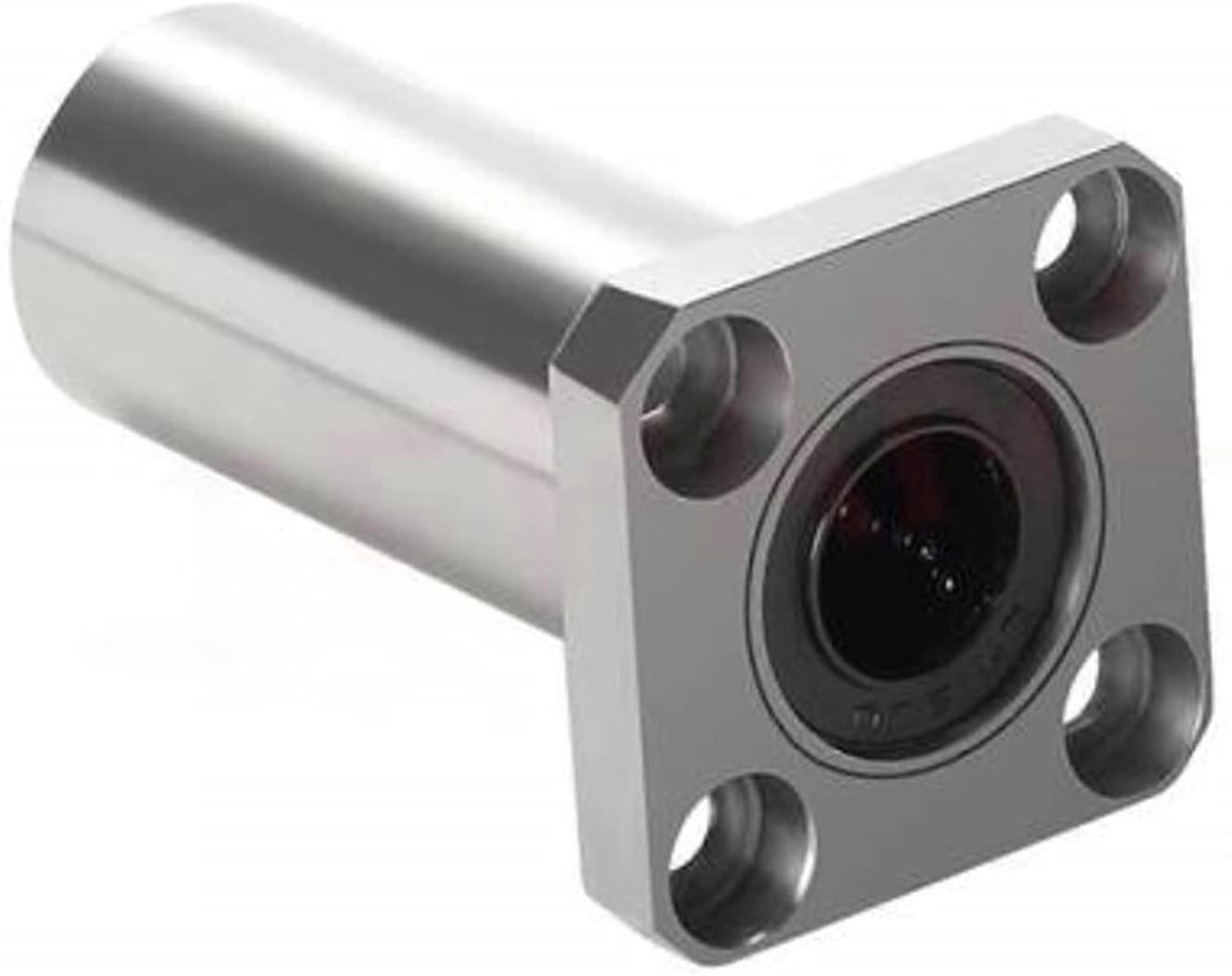 LMK10LUU Linear Flange Bearing 10mm  Precision Smooth Motion for CNC and 3D Printer