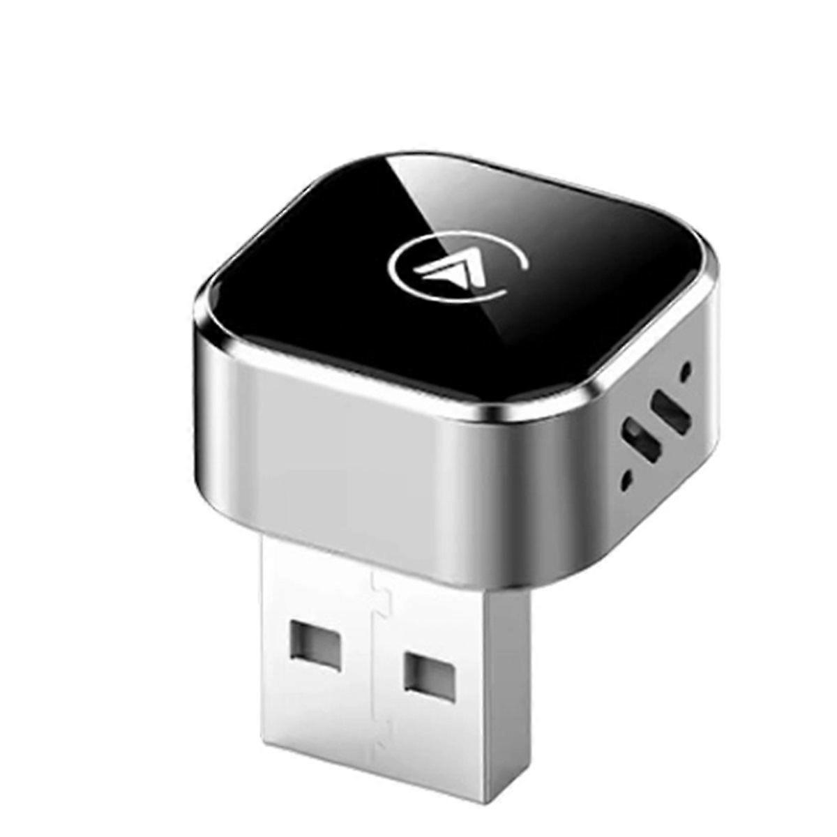 Car Wireless Carplay Android Auto 2in1 Box Plug&Play Box Wired to Wireless Dongle CarPlay Android Au