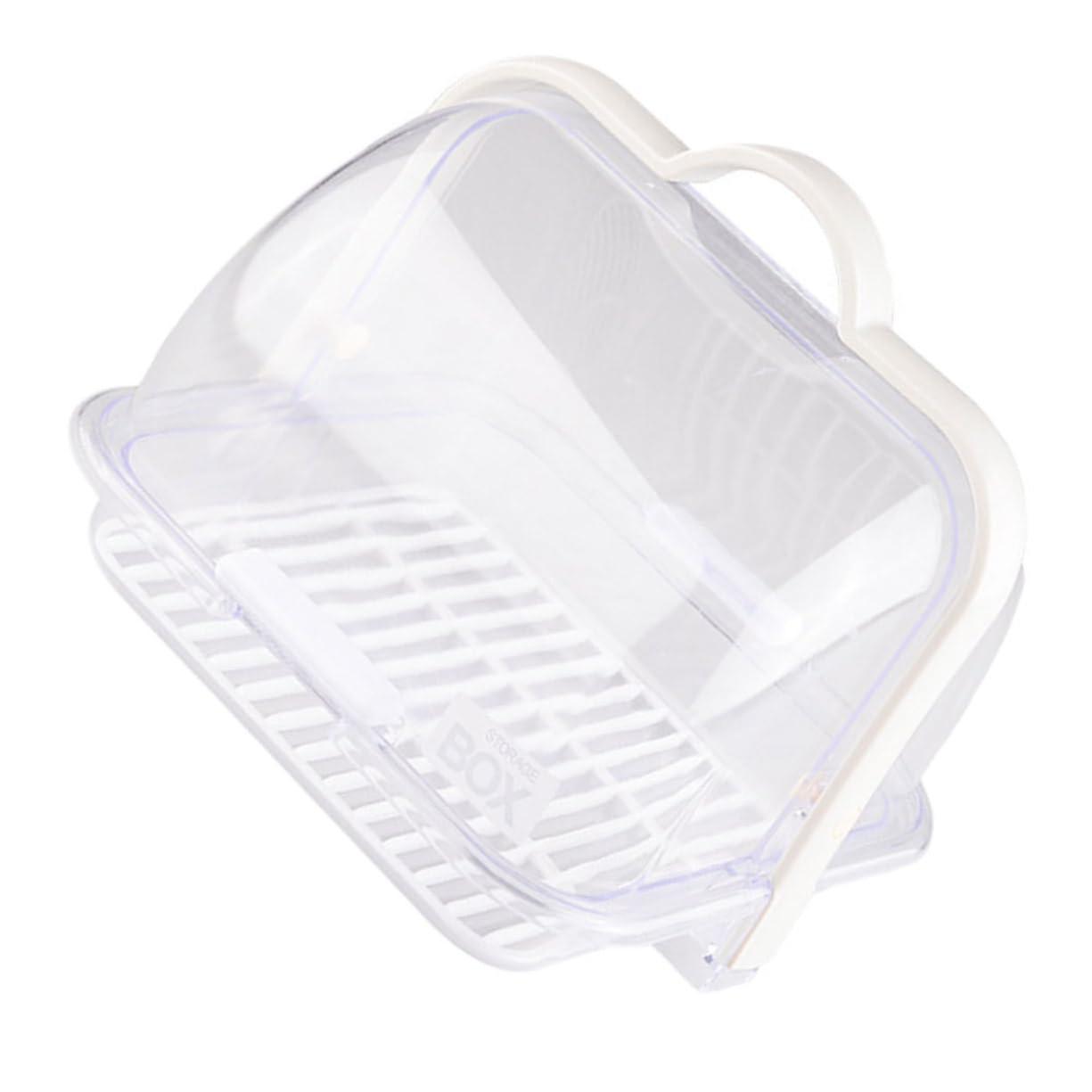 Baby Bottle Drying Rack with Large Capacity Storage Box for Kitchen Use, Easy Clean, 1Piece