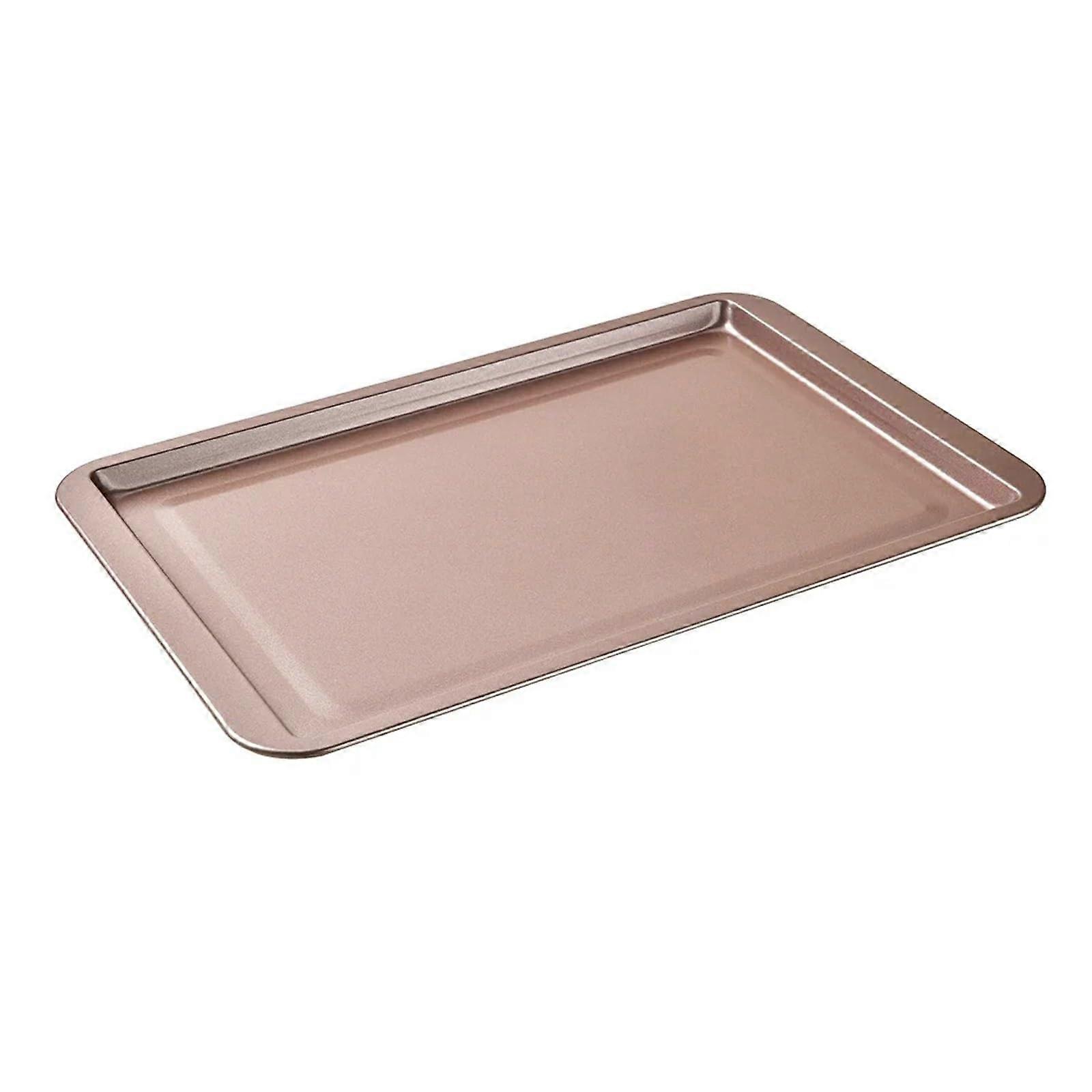 Non Stick Carbon Steel Rectangular Baking Pan Oven Tray for Biscuits Pies Pizzas Muffins Bread
