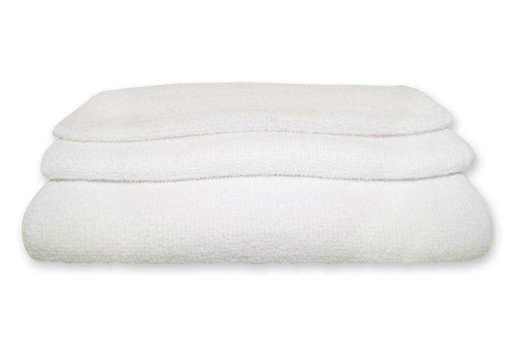 White Cotton Bar Mop Kitchen Towels 24 Pack  Absorbency Reusable Machine Wash