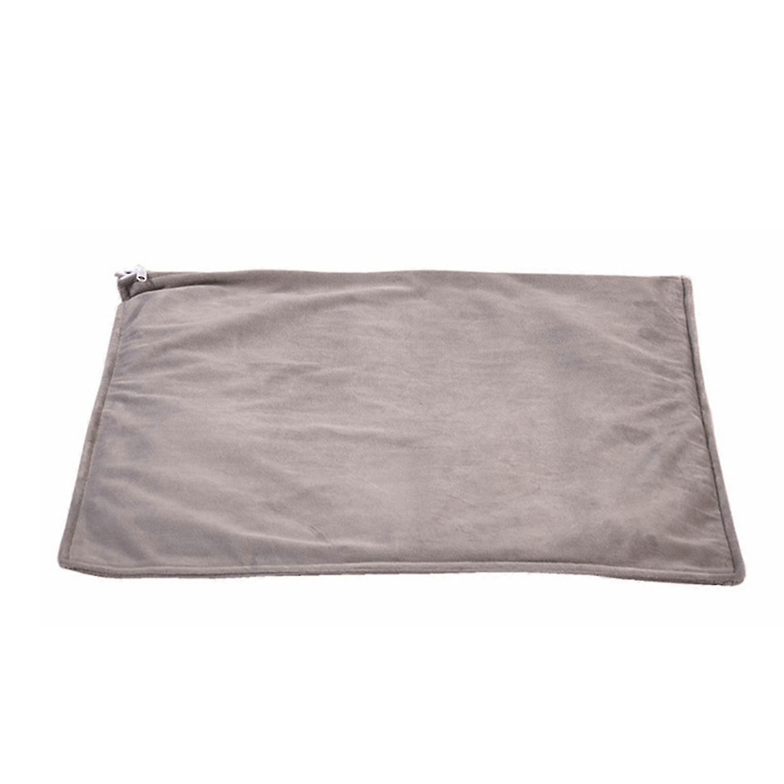 Soft Grey Pad Cover, Electric Blanket Compatible, 47.5cm