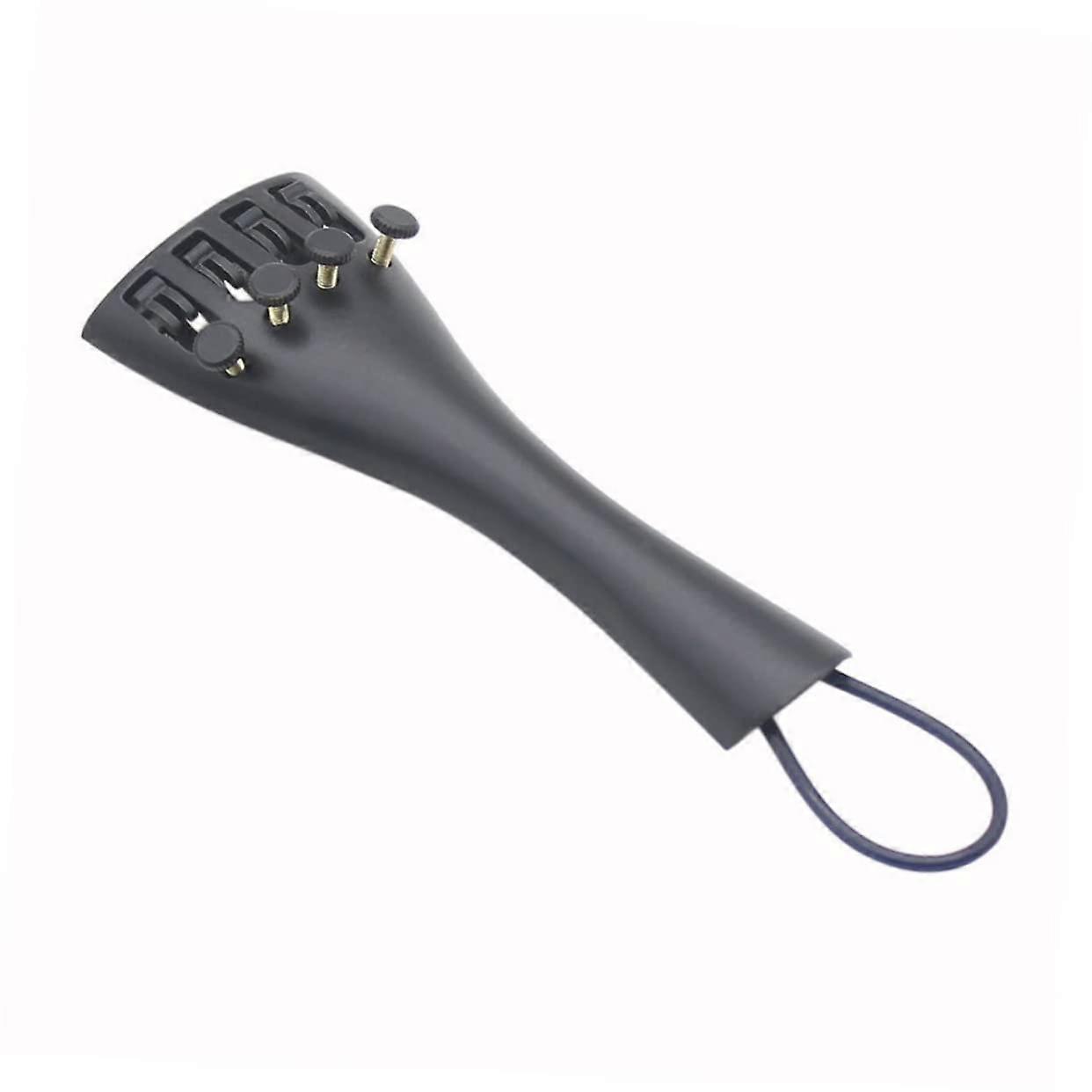 Violin Tailpiece with Fine Tuners for 3/4 4/4 Violins, Lightweight Balanced Replacement Accessory